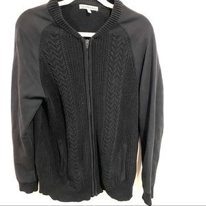Long Sleeve Calvin Klein Men’s Zip up Sweater